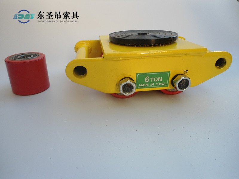 6噸搬運(yùn)小坦克車(chē)承重膠輪