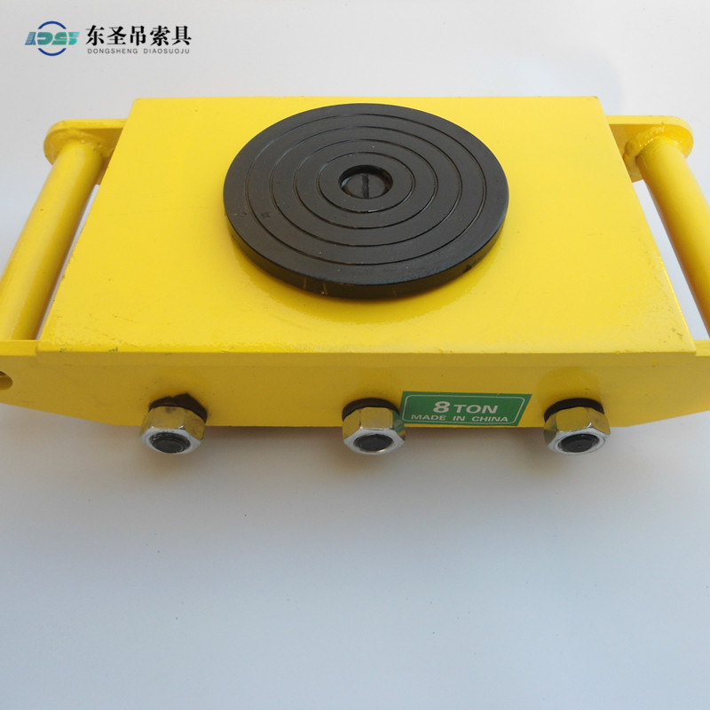 8噸搬運(yùn)小坦克車(chē)承重托盤(pán)可360度旋轉(zhuǎn)